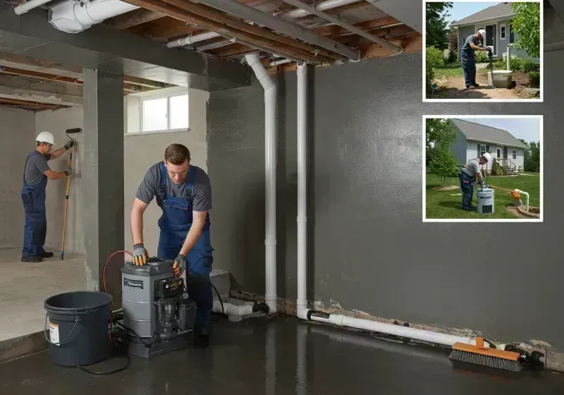 Basement Waterproofing and Flood Prevention process in Janesville, MN